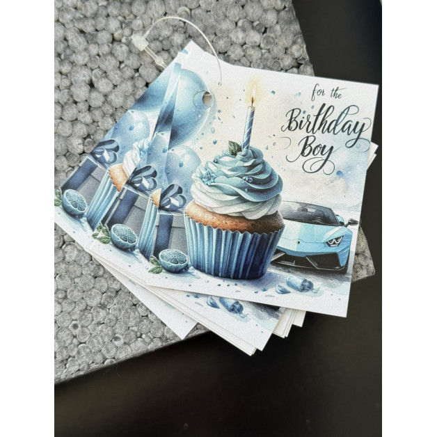 Бірка НР 10 шт, 5*4,5 см; 4,5*7 см; 5*7 см.