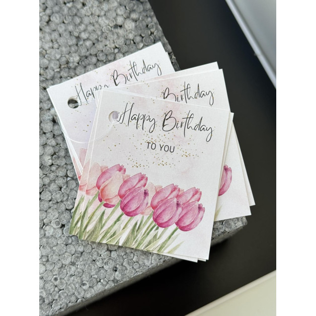 Бірка НР 10 шт, 5*4,5 см; 4,5*7 см; 5*7 см.