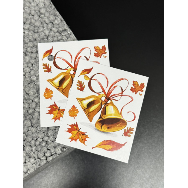 Бірка НР 10 шт, 5*4,5 см; 4,5*7 см; 5*7 см.№2