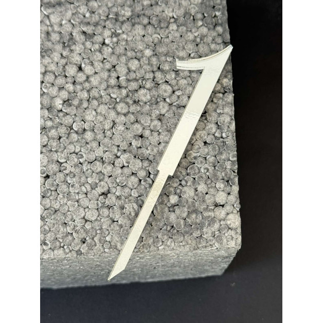 Топер пластик "1"-срібло