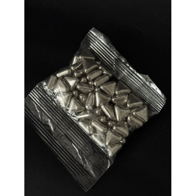 Посипка трикутник срібло 50 гр