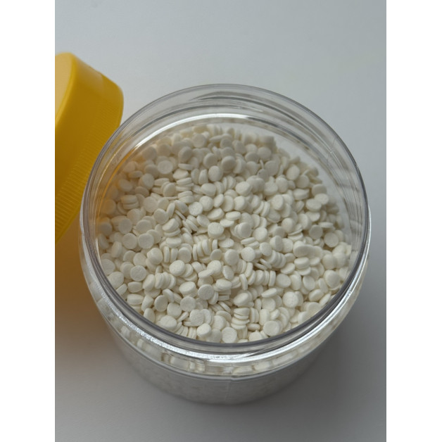 посипка конфеті біла 100  грам