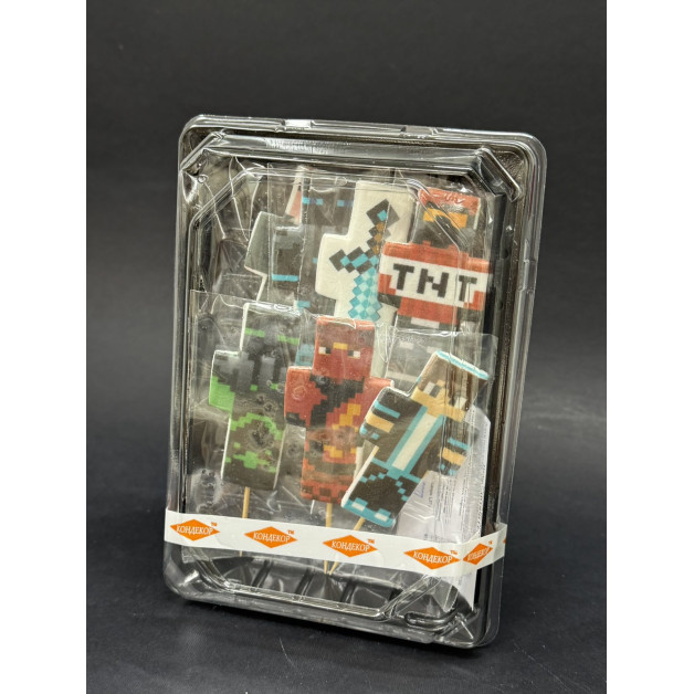 Набір " Герої майнкрафт друк" кондекор