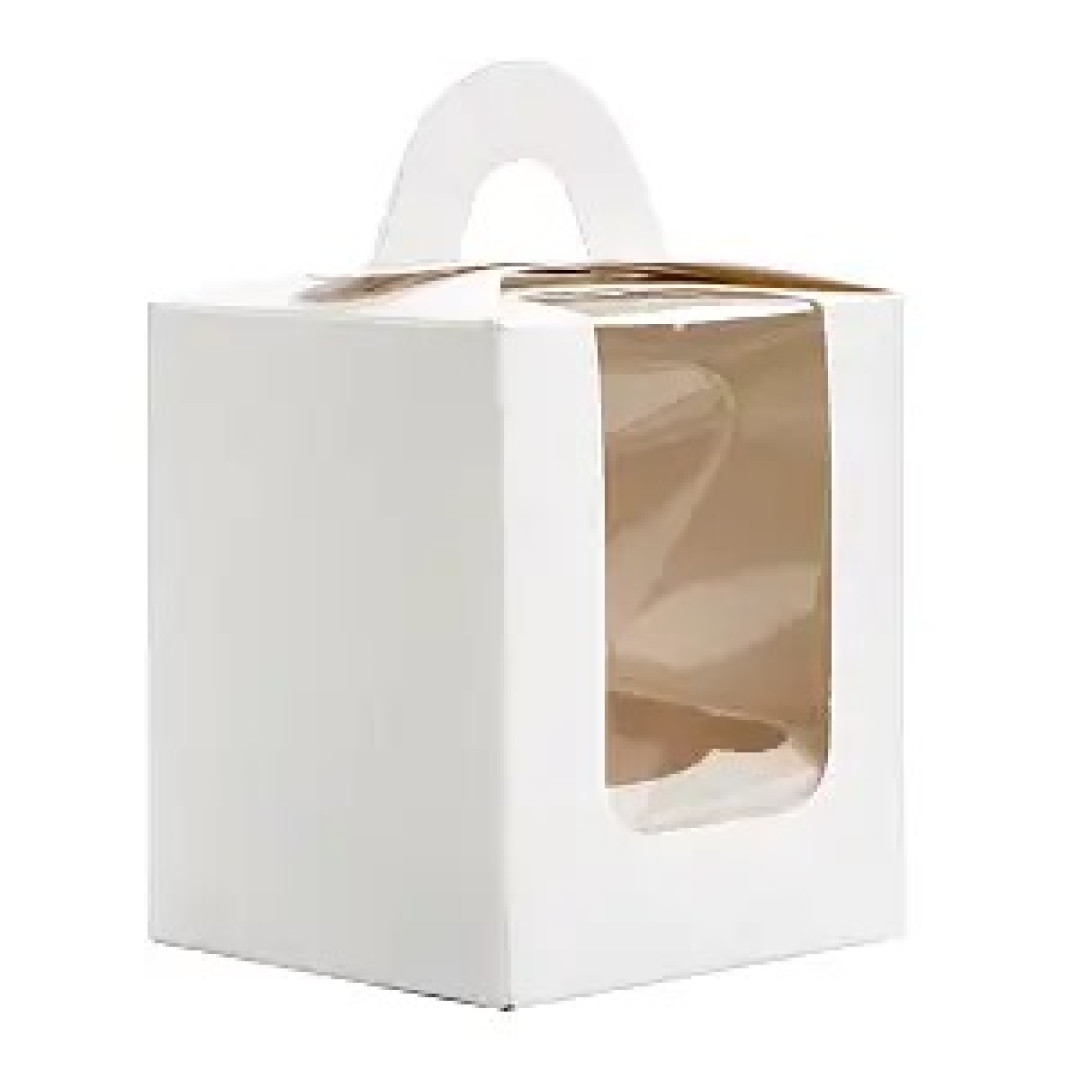 БІЛА коробка 1 кекс РУЧКА