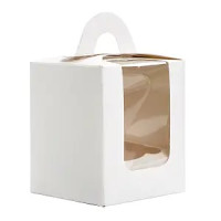 БІЛА коробка 1 кекс РУЧКА