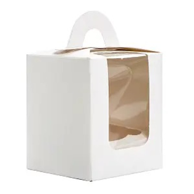 БІЛА коробка 1 кекс РУЧКА