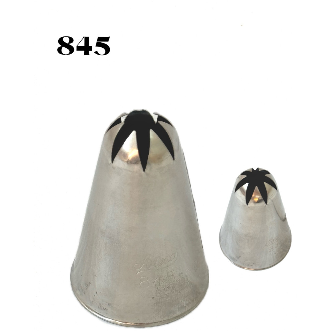 Насадка 845 закрита зірочка атеко, Робоча частина -1,6 см 