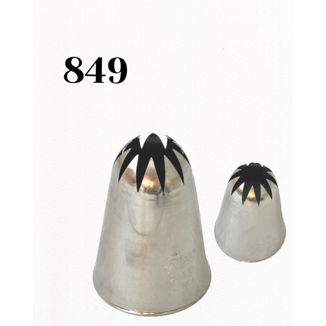 Насадка 849 закрита зірочка атеко. Робоча частина -21мм.