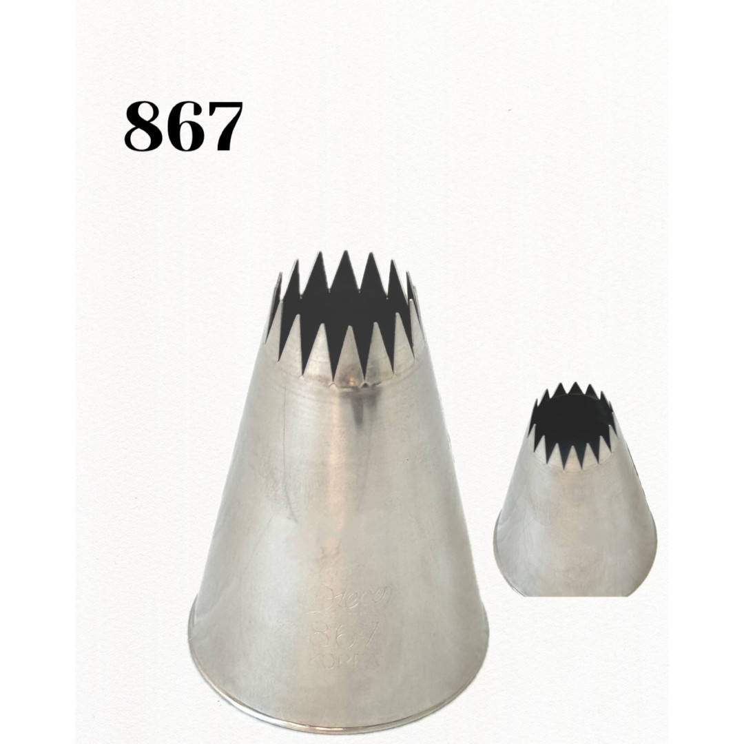 Насадка 867 відкрита зірочка атеко. Робоча частина -16мм.