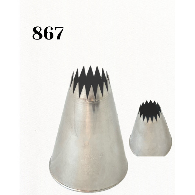 Насадка 867 відкрита зірочка атеко. Робоча частина -16мм.