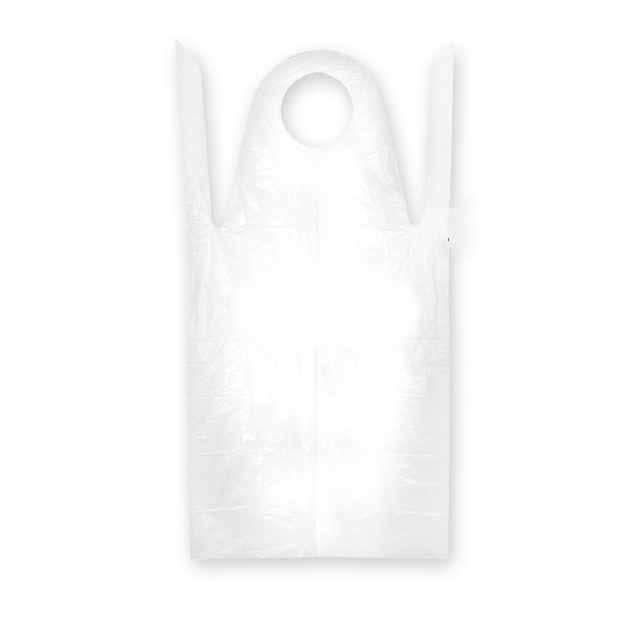 Фартух поліетиленовий прозорий 100 шт