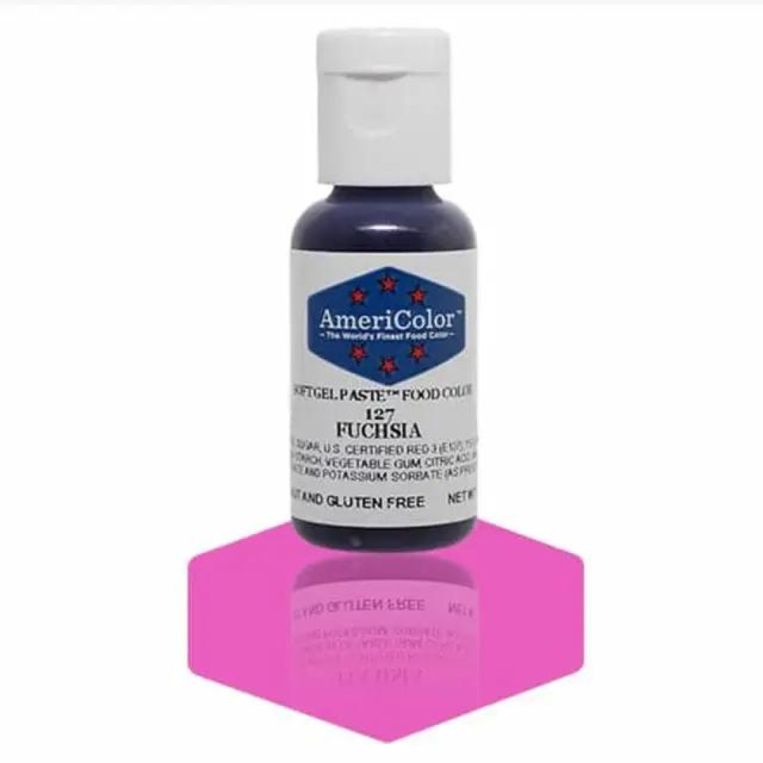 Барвник гелевий Амеріколор 127 Фуксія 21г