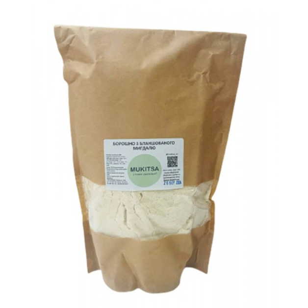 Борошно з бланшованого мигдаля 1 кг Мукіца