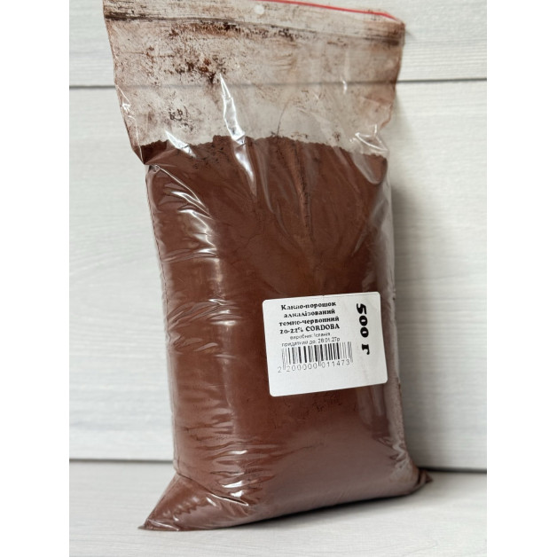 какао 500 грам 20-22% Cordoba темно-червоне