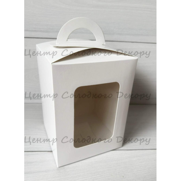 Коробка для паски 14*14*19 біла і кольорова