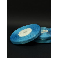 Лента органз. 0,6 см бірюзова 45 м