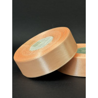 Лента атлас 2,5 см персиковий (07) 32 м