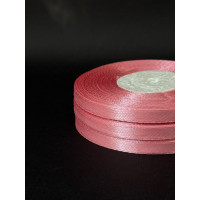 Лента атлас 0,6 см світло-коралова (65) 30 м