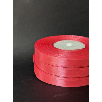 Лента атлас 0,9 см світло-коралова (65) 30 м