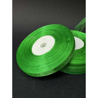 Лента органз. 0,9 см зелена 45 м
