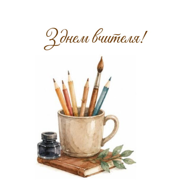 Листівки " 1 вересня"- №1/10, розмір 7*10см (10шт)