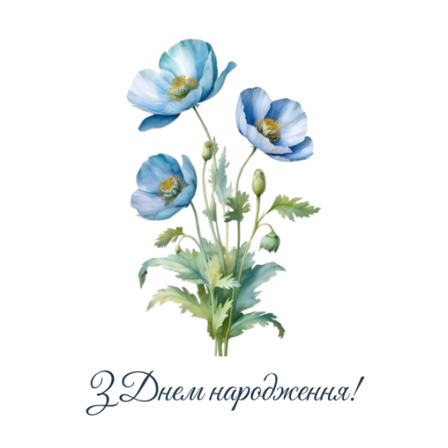 Листівки "Квіткова колекція" 7*10 см (10 шт) серія №2/12