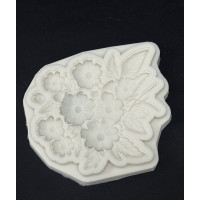 Молд квітковий №9 8*9 см
