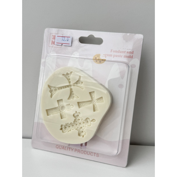 *Молд хрестики 4 шт 