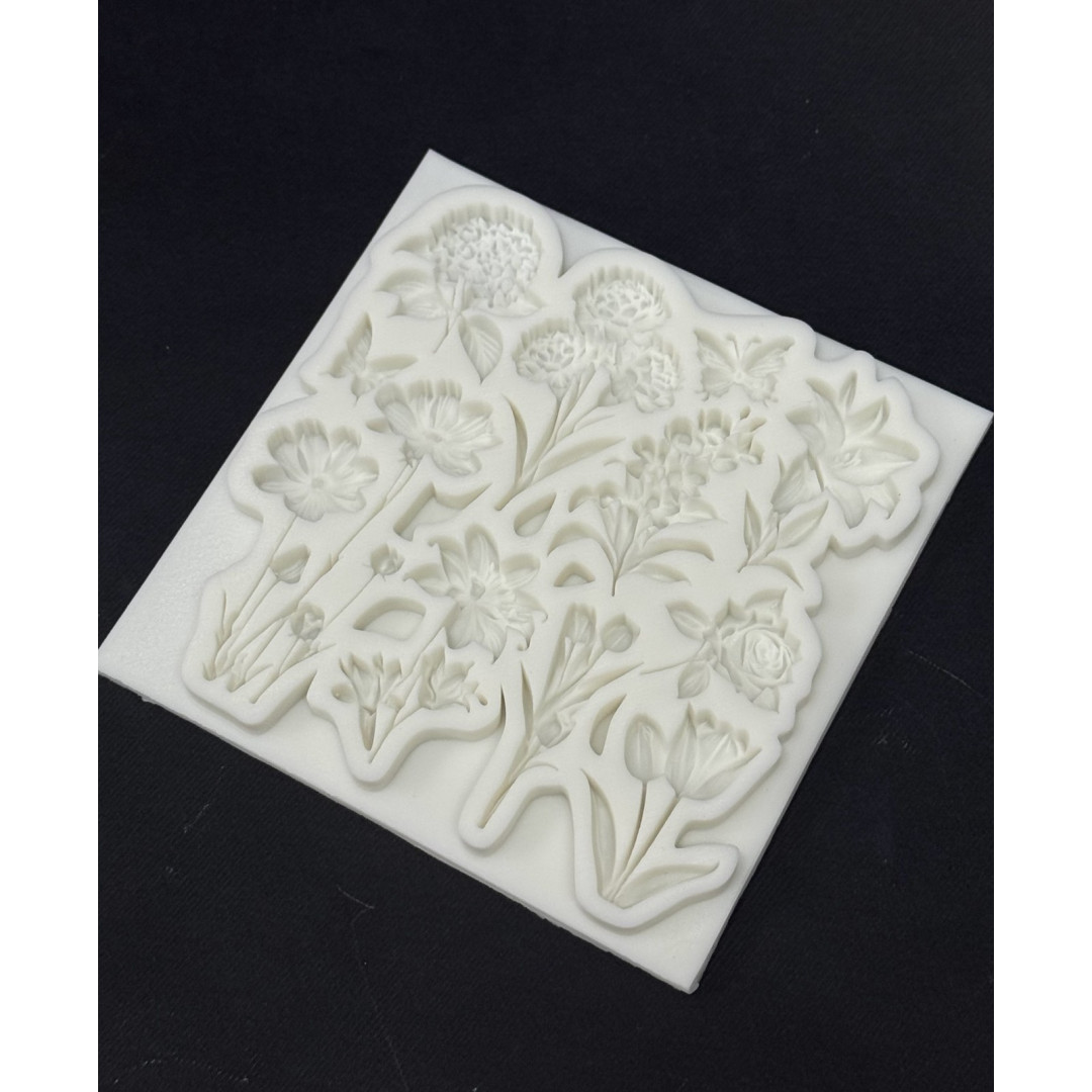 Молд квітковий №2 11*11 см