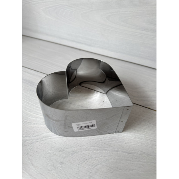 Форма кільце серце h6см d12см