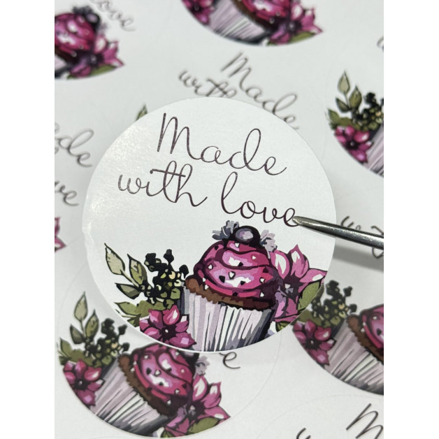 Бірка самоклейка  №15 (18 шт)