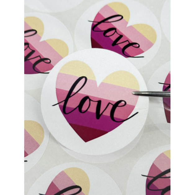 Бірка самоклейка  №18(18 шт)