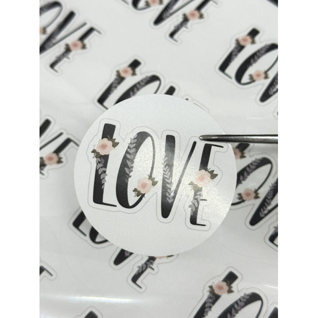 Бірка самоклейка  №19 (18 шт)