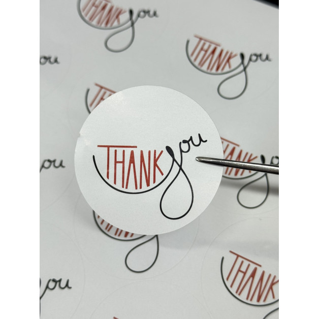 Бірка самоклейка  №9 (18 шт)