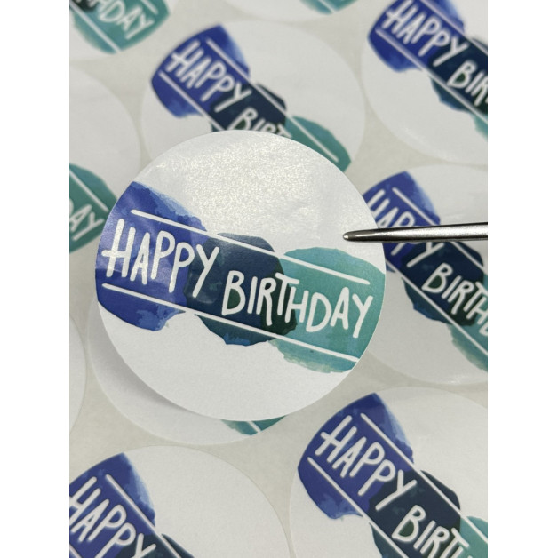 Бірка самоклейка  №26 (18 шт)