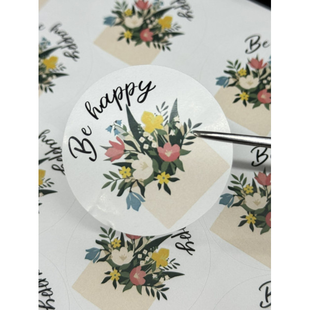 Бірка самоклейка  №28 (18 шт)