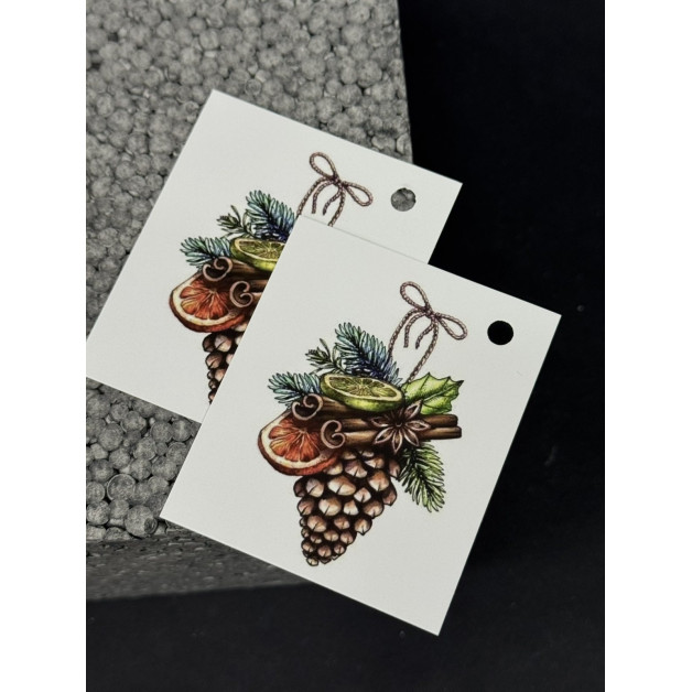 Бірка НР 10 шт, 5*4,5 см; 4,5*7 см; 5*7 см.№18