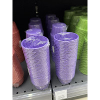 капсули паперові для кексів з бортиком фіолетові 50 шт