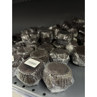 капсули паперові на мінікекси коричневі 100 штук