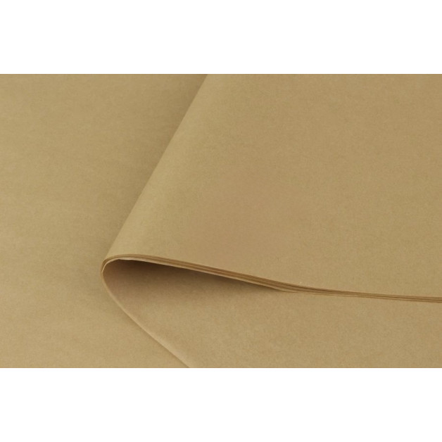 Папір пакувальний тішью  Гірчичний ( 50*70 см)-10 листів