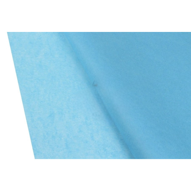 Папір пакувальний тішью  Ніжно блакитний  ( 50*70 см)-10 листів