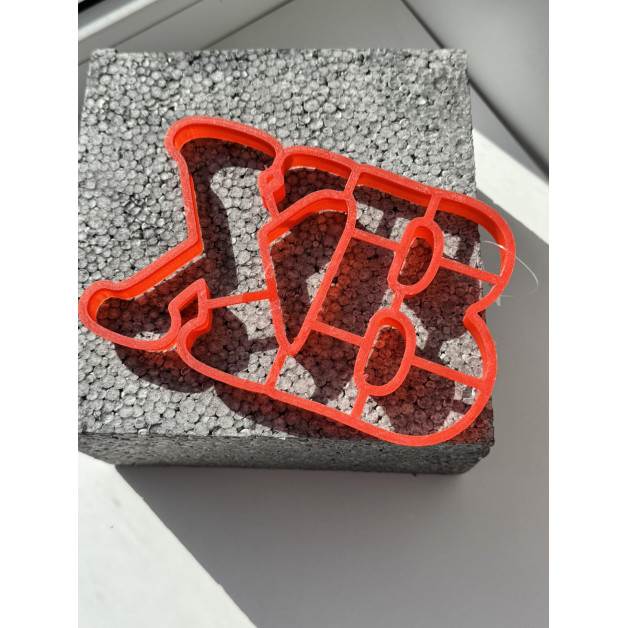 Вирубка ХВ  F0175 (10*15см)