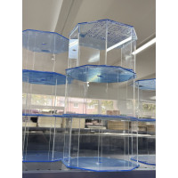 Підставка прозора 8-ми гранна діам 20 см.