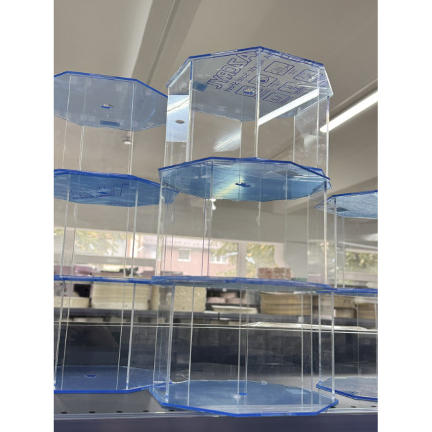 Підставка прозора 8-ми гранна діам 20 см.