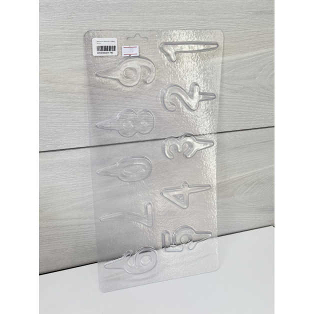 форми для шоколаду Цифри святкові