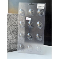 форми для шоколаду Яйце міні з квіточкою.