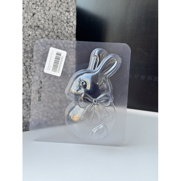 форми для шоколаду Зайчик з бантом