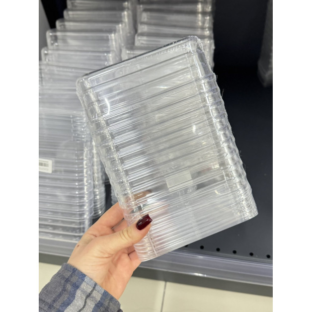 Посуд для десертів з кришкою 10 шт Еклер XL 165 мл. Італія.