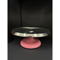 Підставка поворотна металева d30, h12.