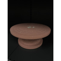 підставка поворотна рожева з бризгами